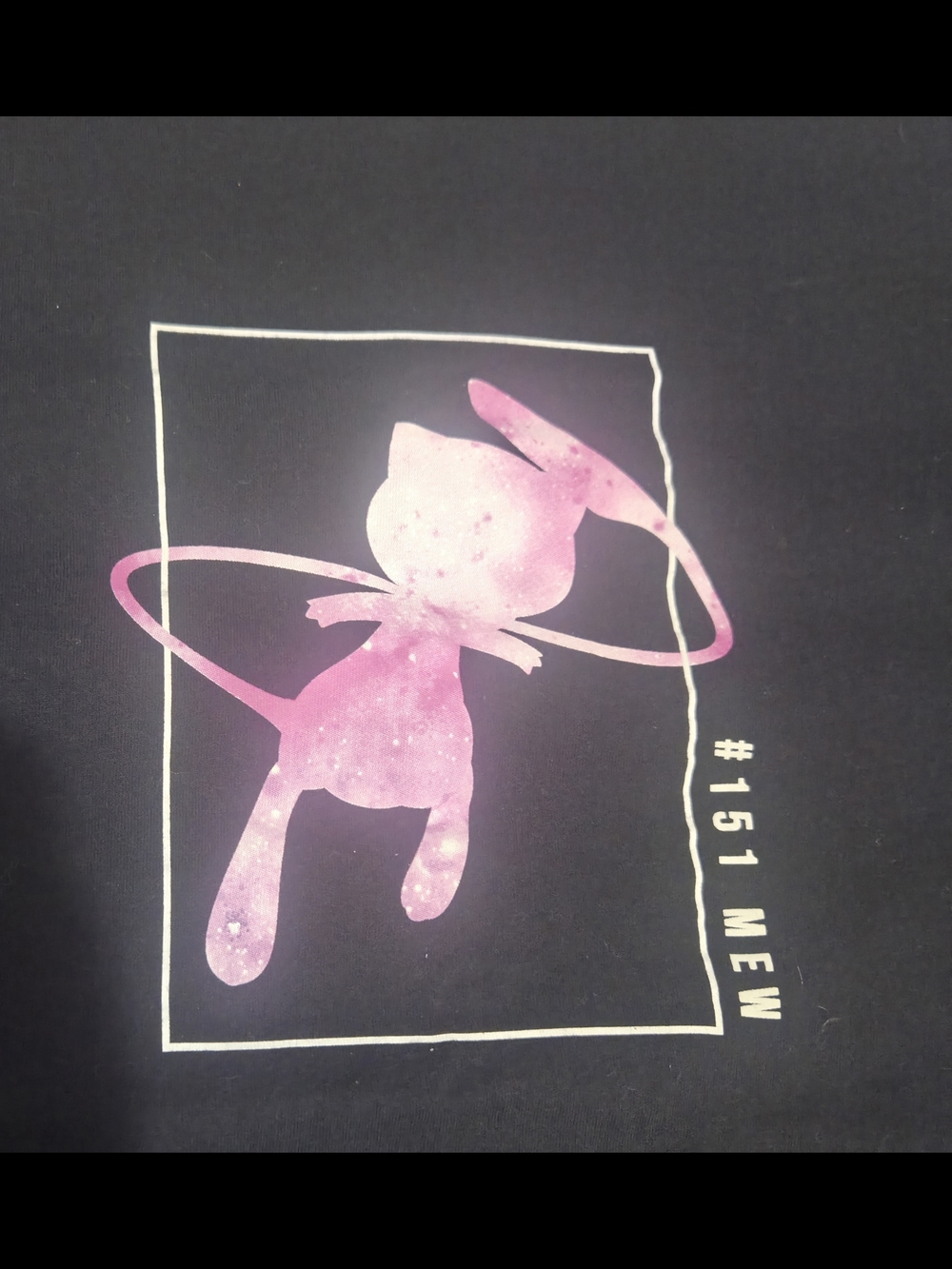 Uniqlo UT XXL Pokemon Mew Y2K Black Unisex Graphic Short Sleeve Tee
